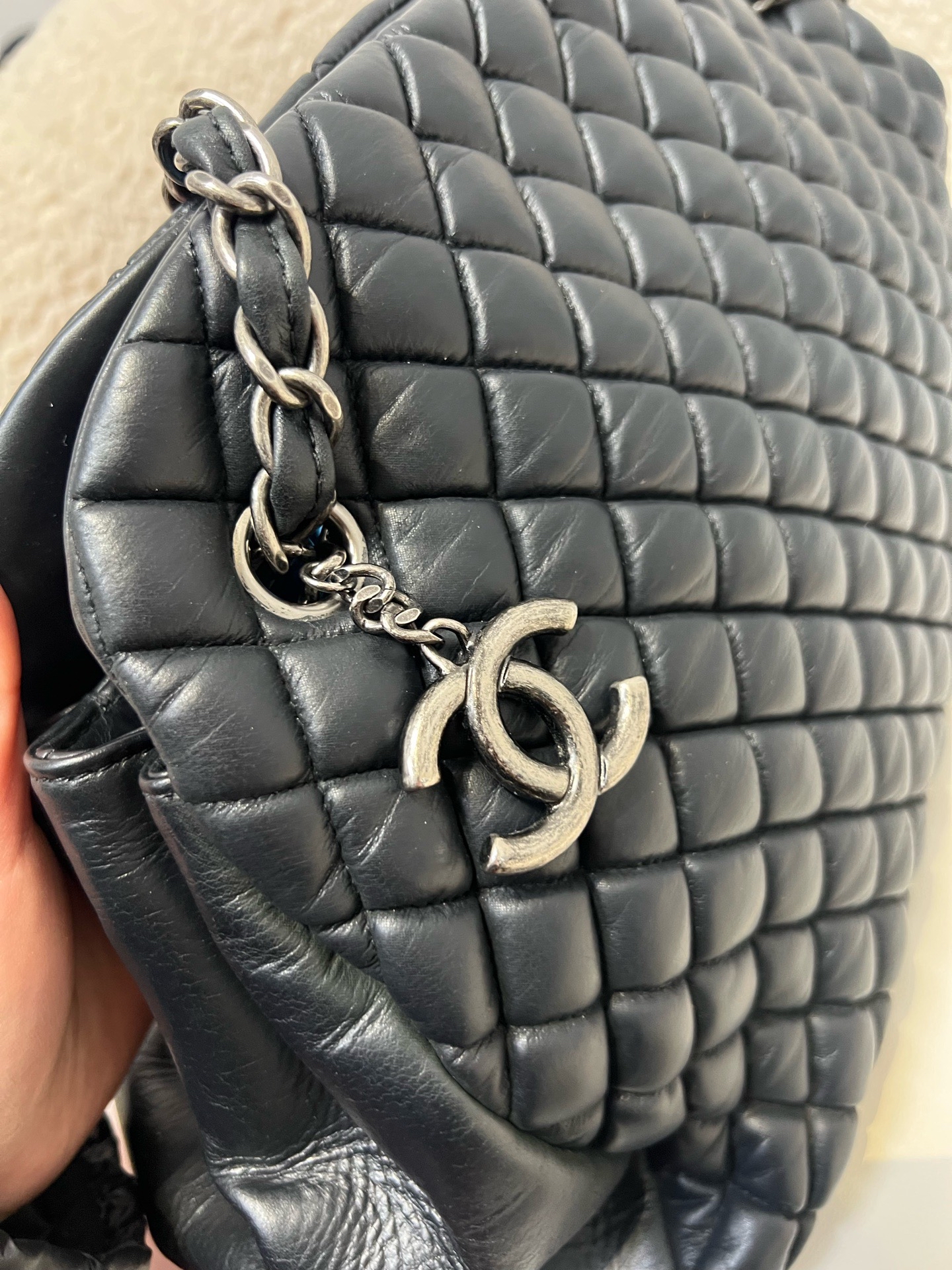 【預訂貨品】Chanel黑色保齡球包