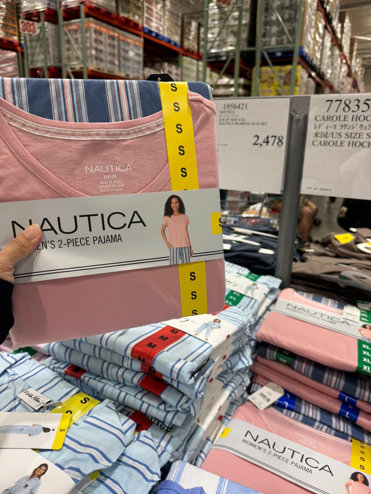 ✨連線商品需補運費✨Nautica 女士經典兩件套舒適睡衣套裝