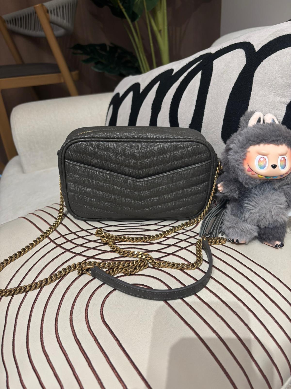 YSL Lou Lou Mini Camera Bag 100%Authentic, 98%New ✅Dust bag