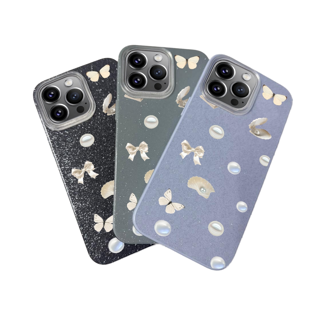 BLING CASE PHONE FOR IPHONE - DESIGN BUTTERFLY E