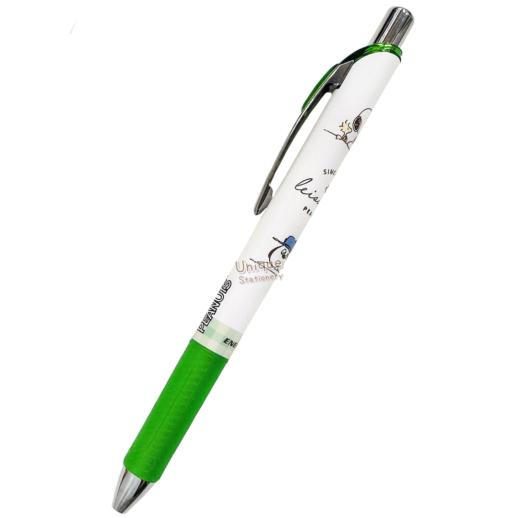 現貨｜Snoopy 日本製 Pentel EnerGel 0.5mm 黑色 啫喱筆 (229470)