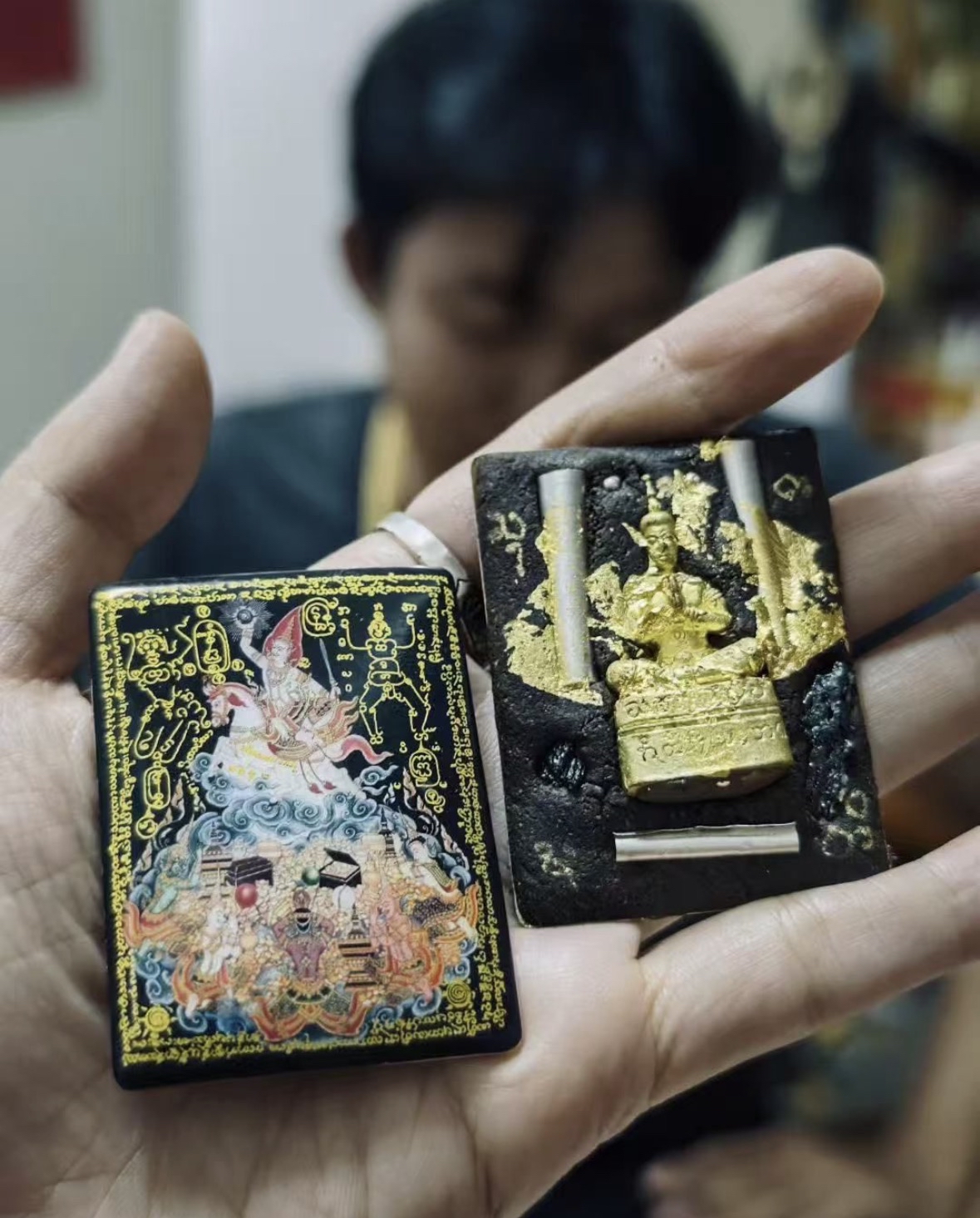 阿贊 wiang 天神送財 特別版。入嬌清段佛祖