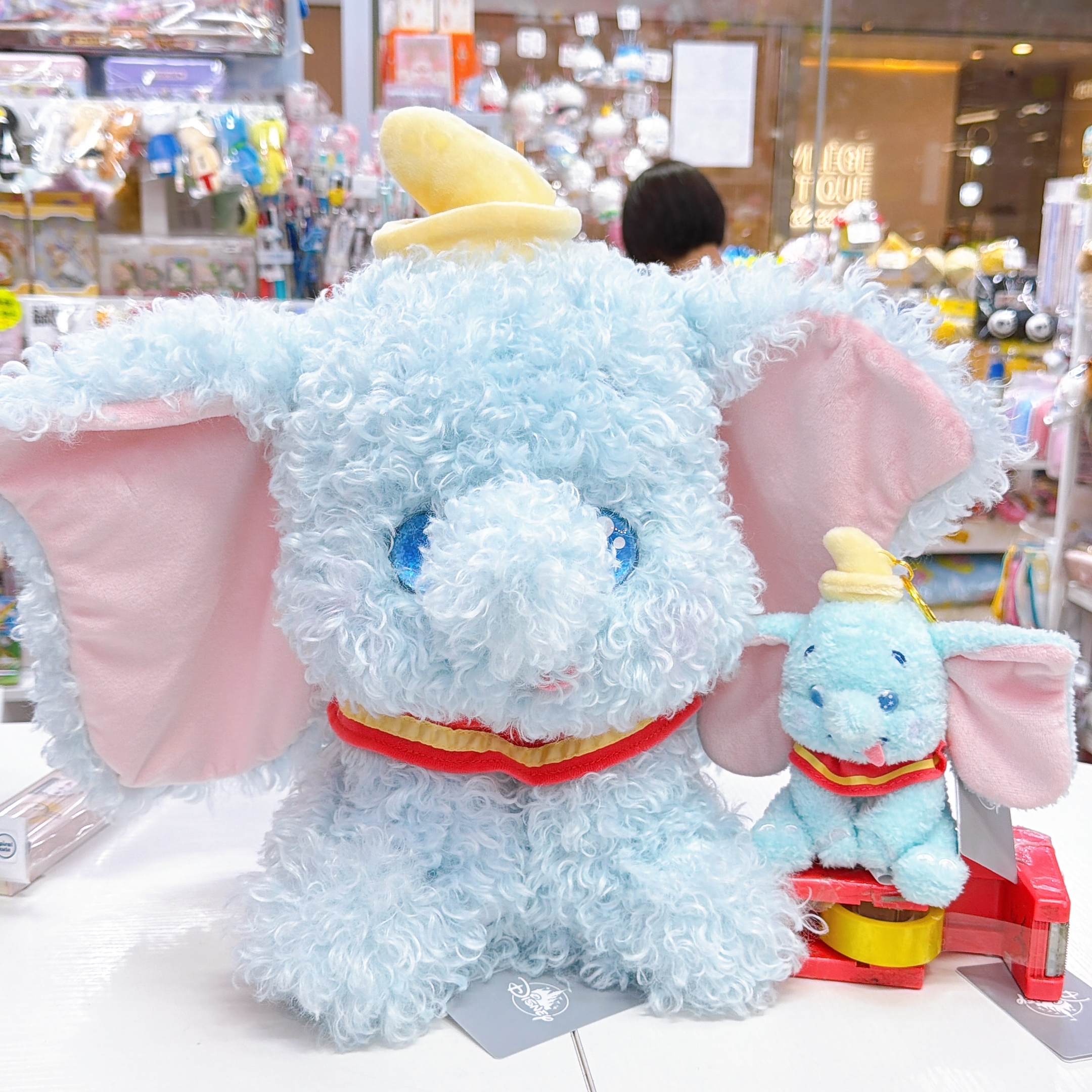 日本直送東京迪士尼限定新款小飛象bling bling 眼系列公仔