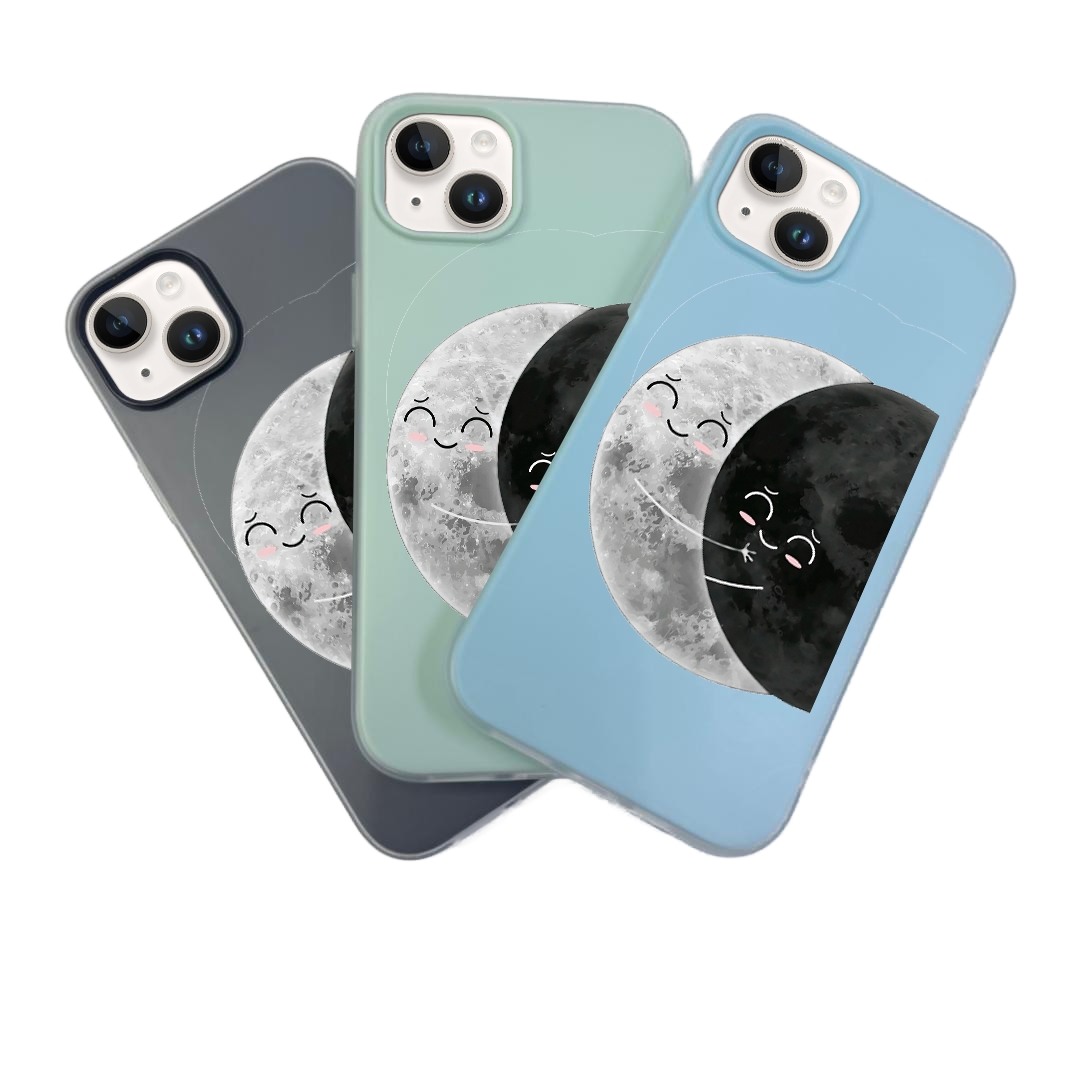 JELLY CASE PHONE FOR IPHONE - DESIGN MOON B