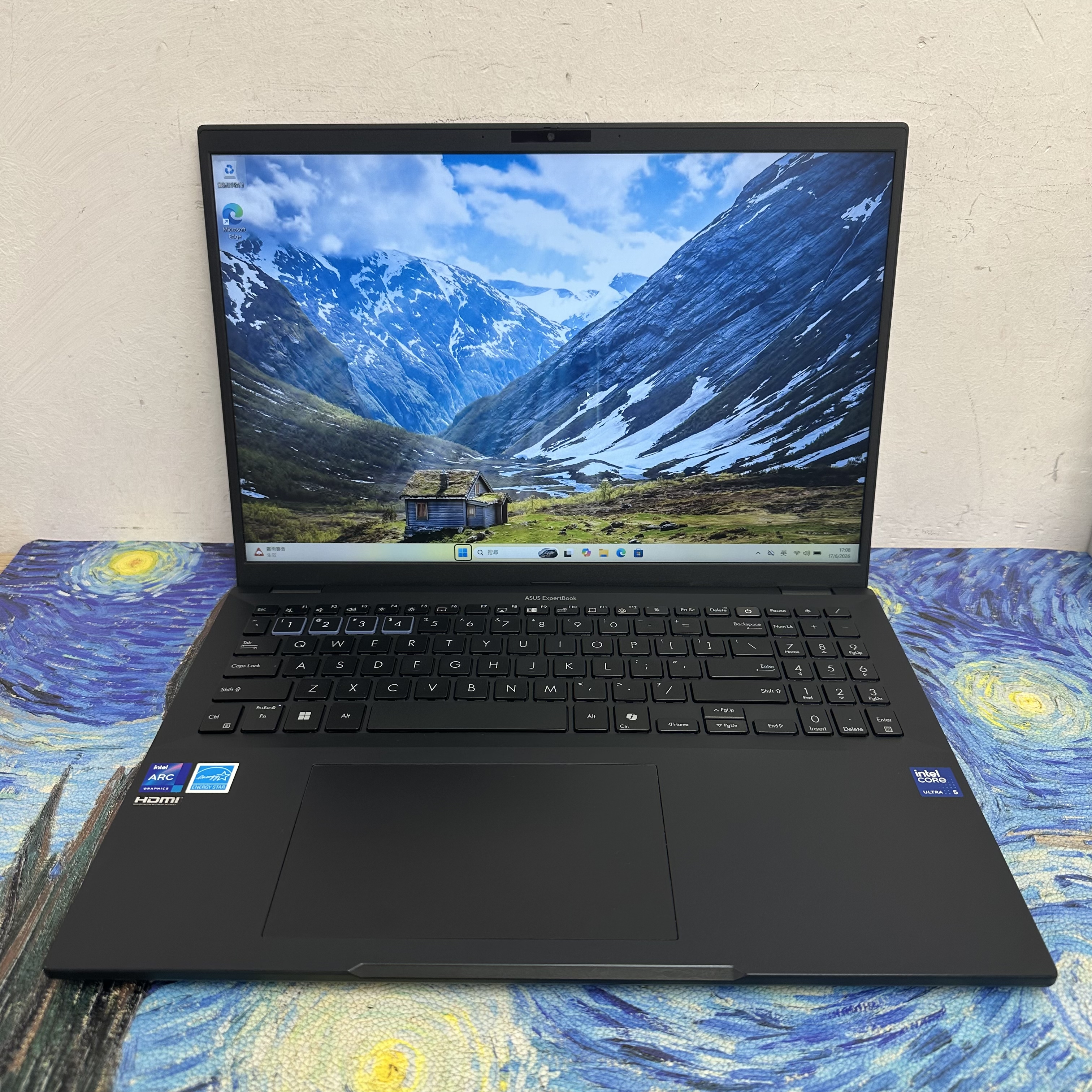 ASUS ExpertBook 16寸 Mon Intel Ultra 5 125H/16GB Ram/1TB SSD/Gaming Laptop / Notebook/ Netflix/ Win11 / Office/  Work 