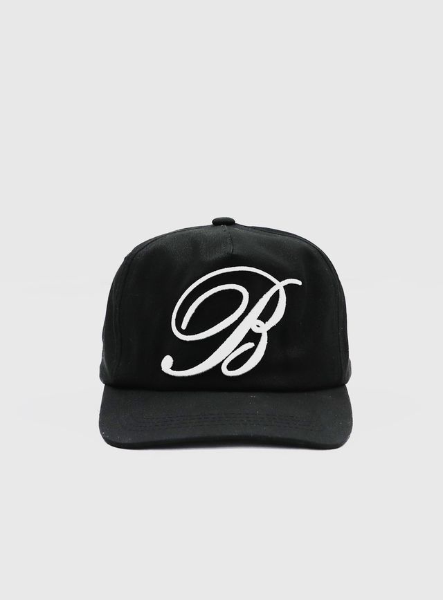 Badblood [w-hat24-015] Classic B Logo Ball Cap - Black | KAZUE