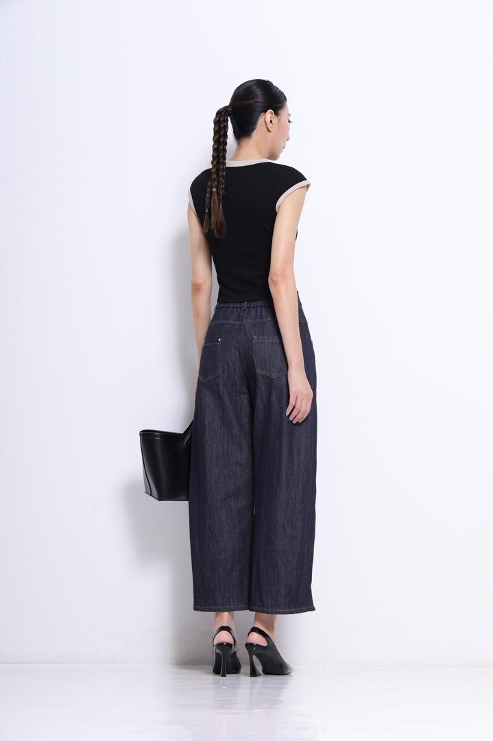 V领出袖上衣 2702