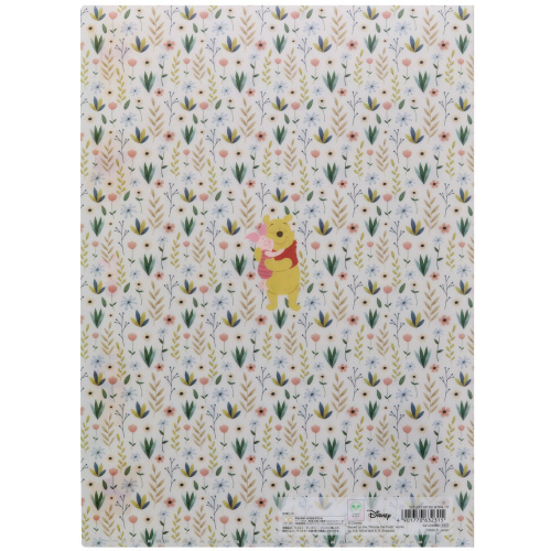Winnie The Pooh 5頁文件夾-粉  (S2124980)