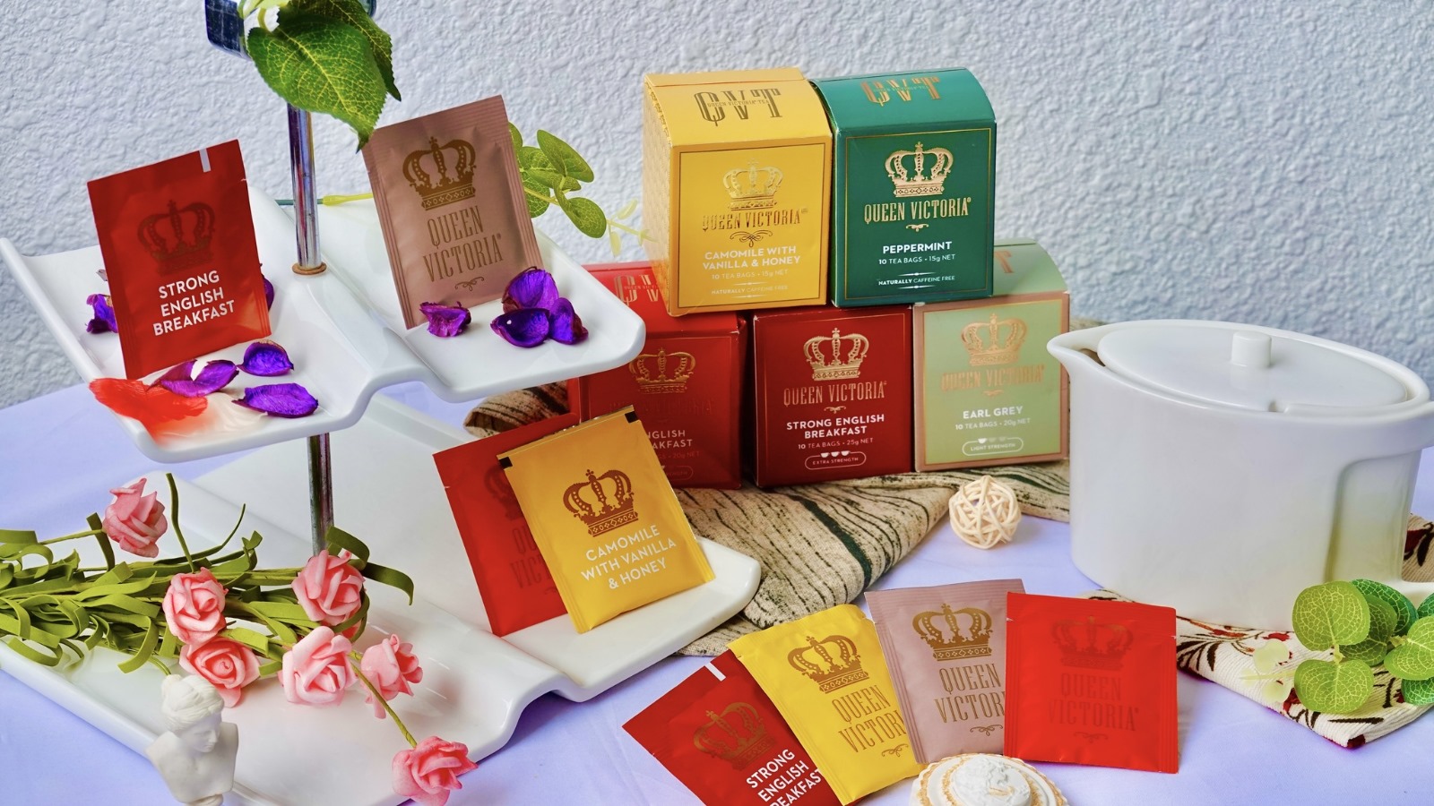 【預訂】Queen Victoria 維多利亞女王茶包系列 100入