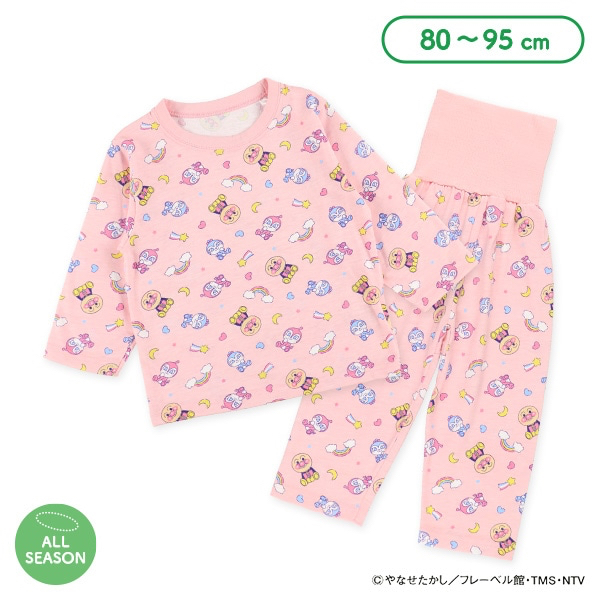 🇯🇵預訂 日本直送🇯🇵麵包超人人物滿印包腹長袖家居服上下套裝（四季款）