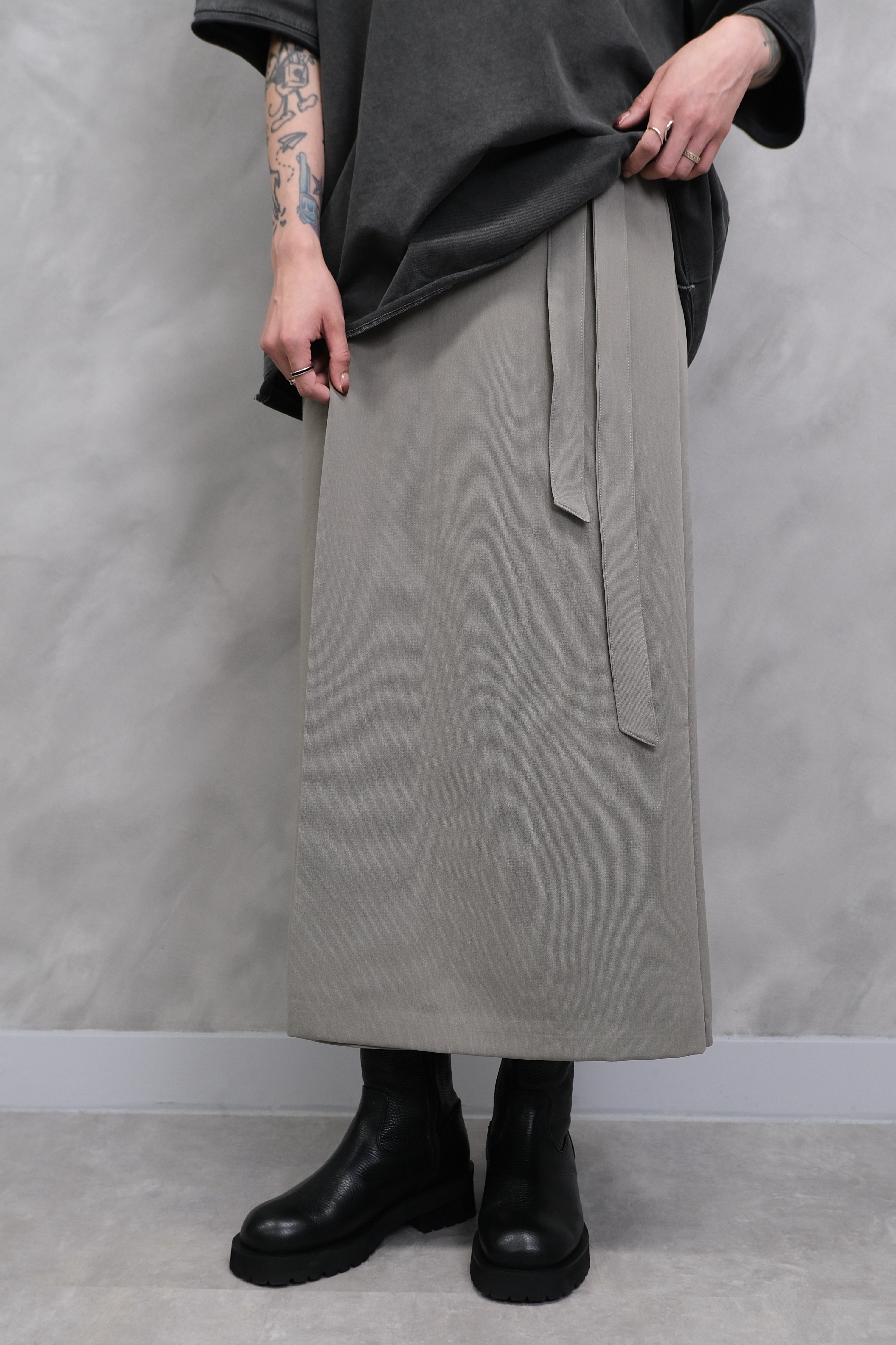 Basic pencil skirt (with belt) #sk33