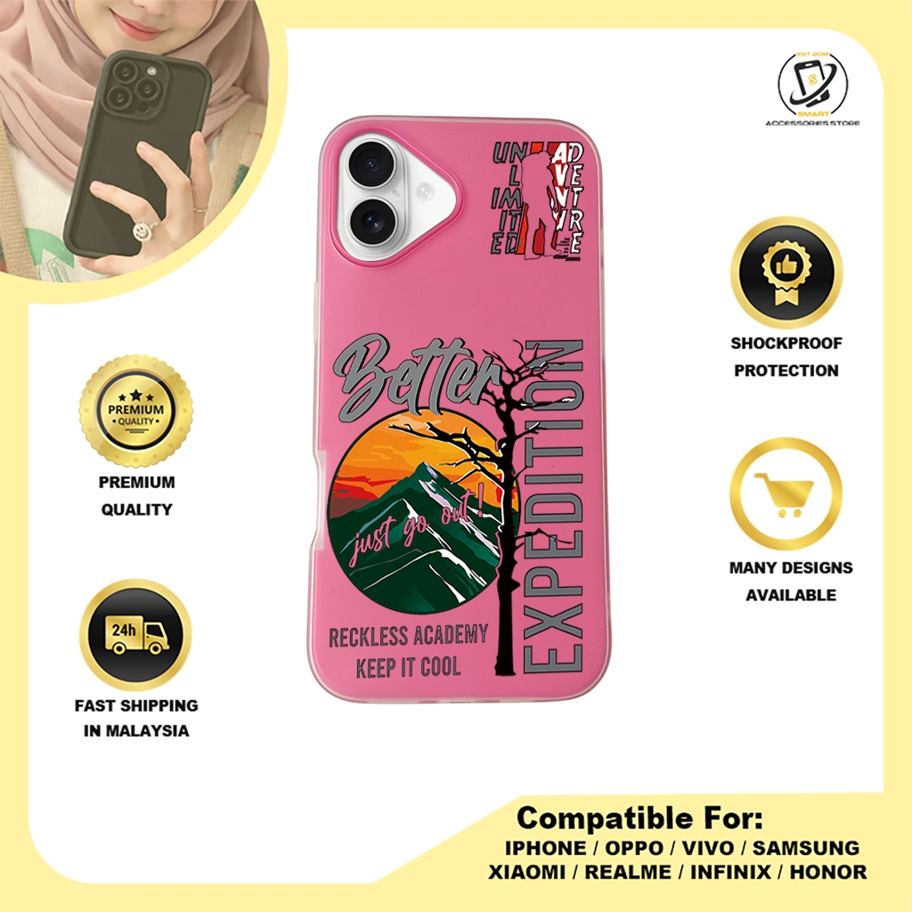 JELLY CASE PHONE FOR IPHONE - DESIGN TRAVEL B