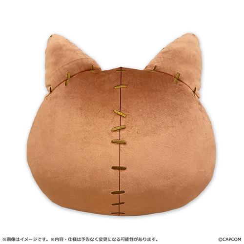Monster Hunter Wilds 貓型咕臣 Cat Shaped Cushion
