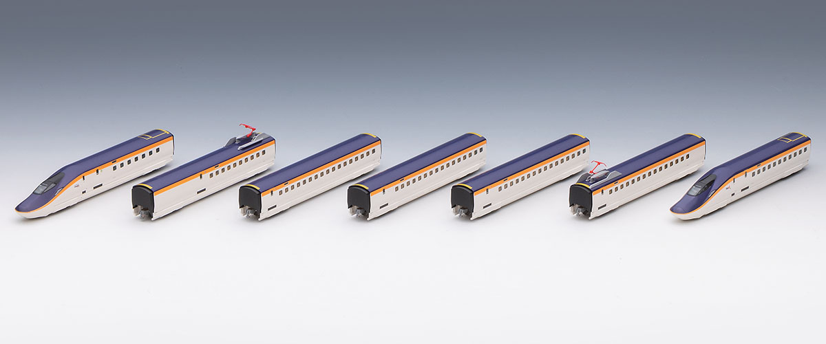 Ｅ８系山形新幹線【つばさ】７両Tomix 特別企画品（列車及巴士套）