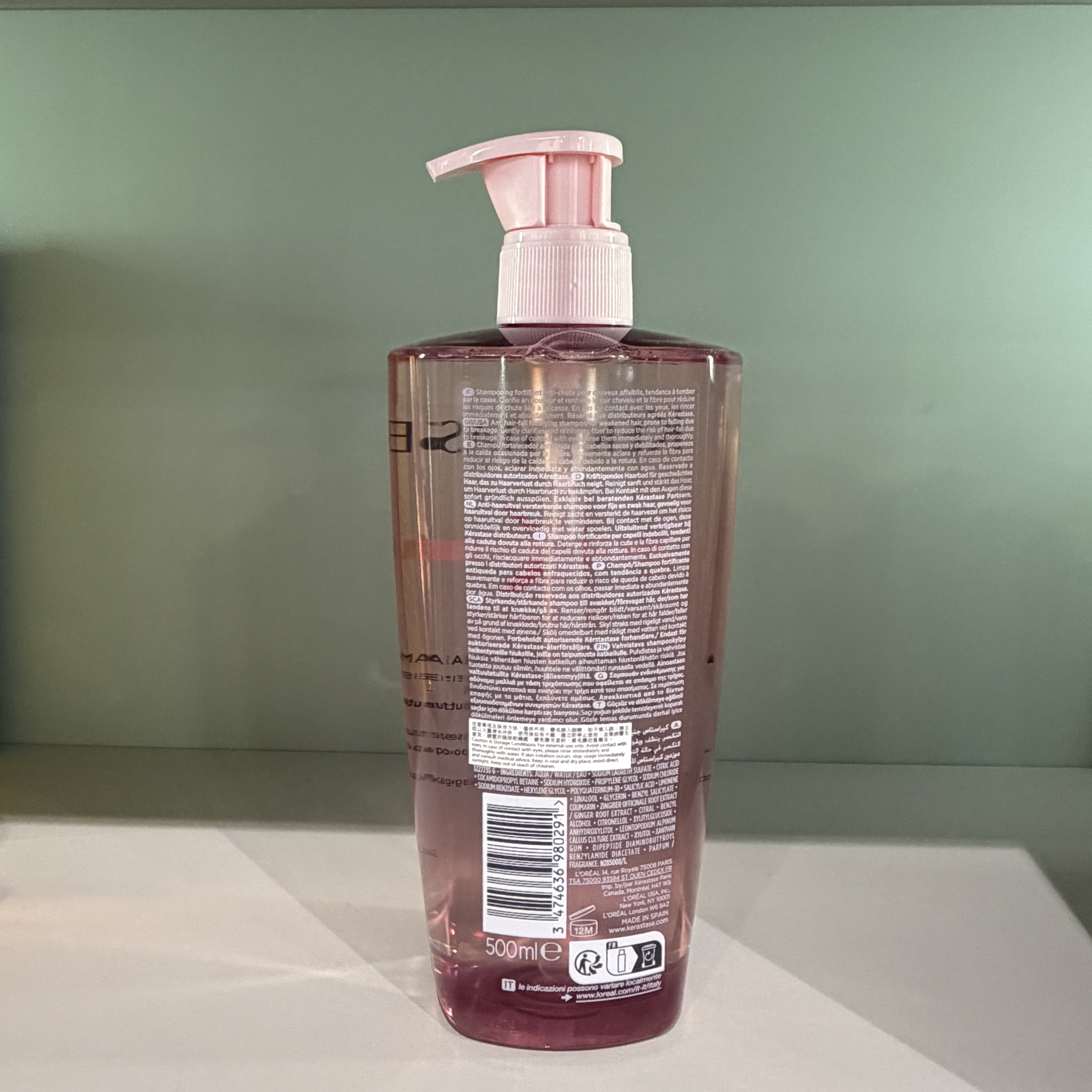 KERASTASE GENESIS BAIN HYDRA-FORTIFIANT 卡詩防掉髮輕盈浴髮乳500ML