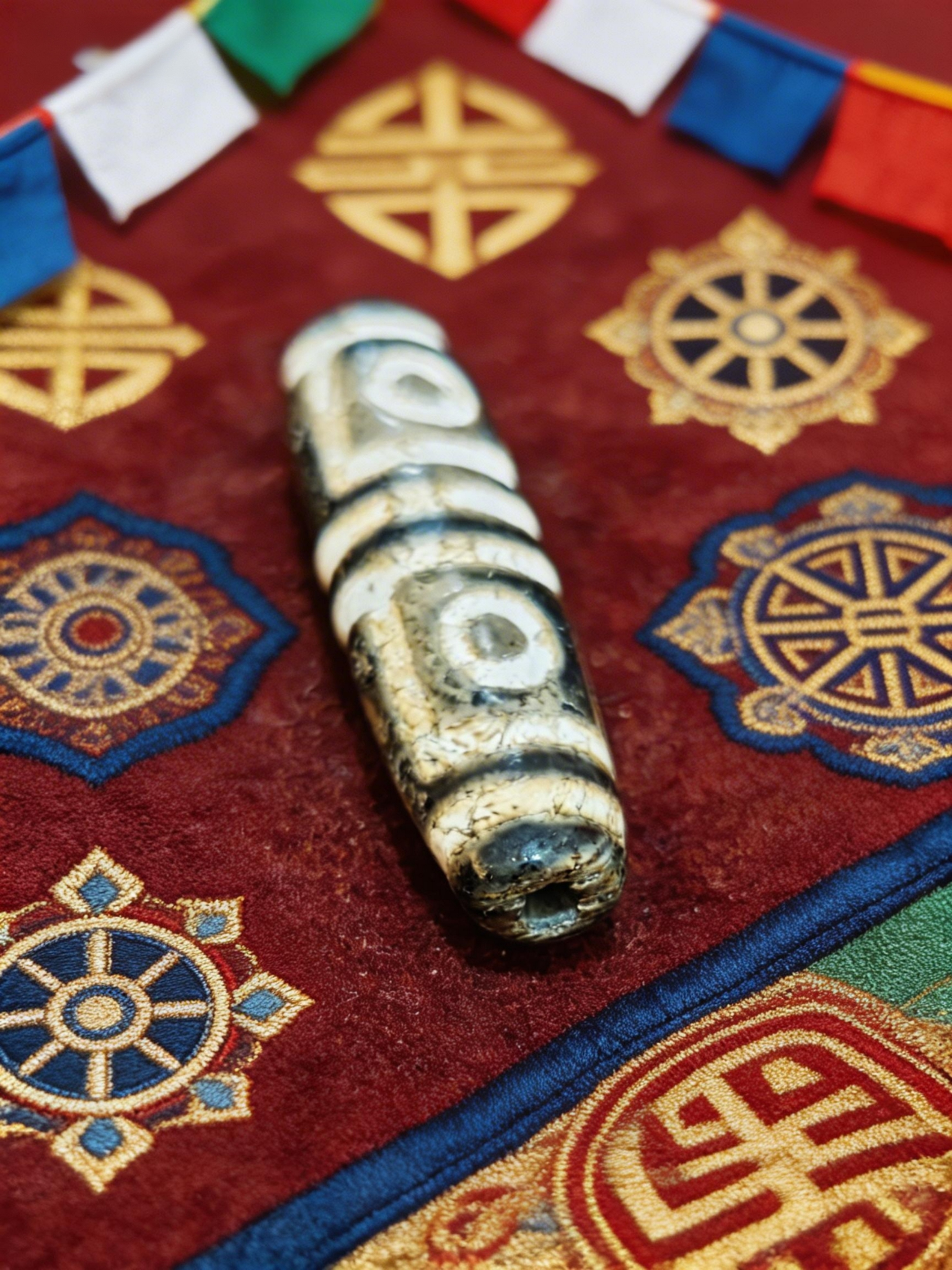 「火供地門四眼天珠」26034