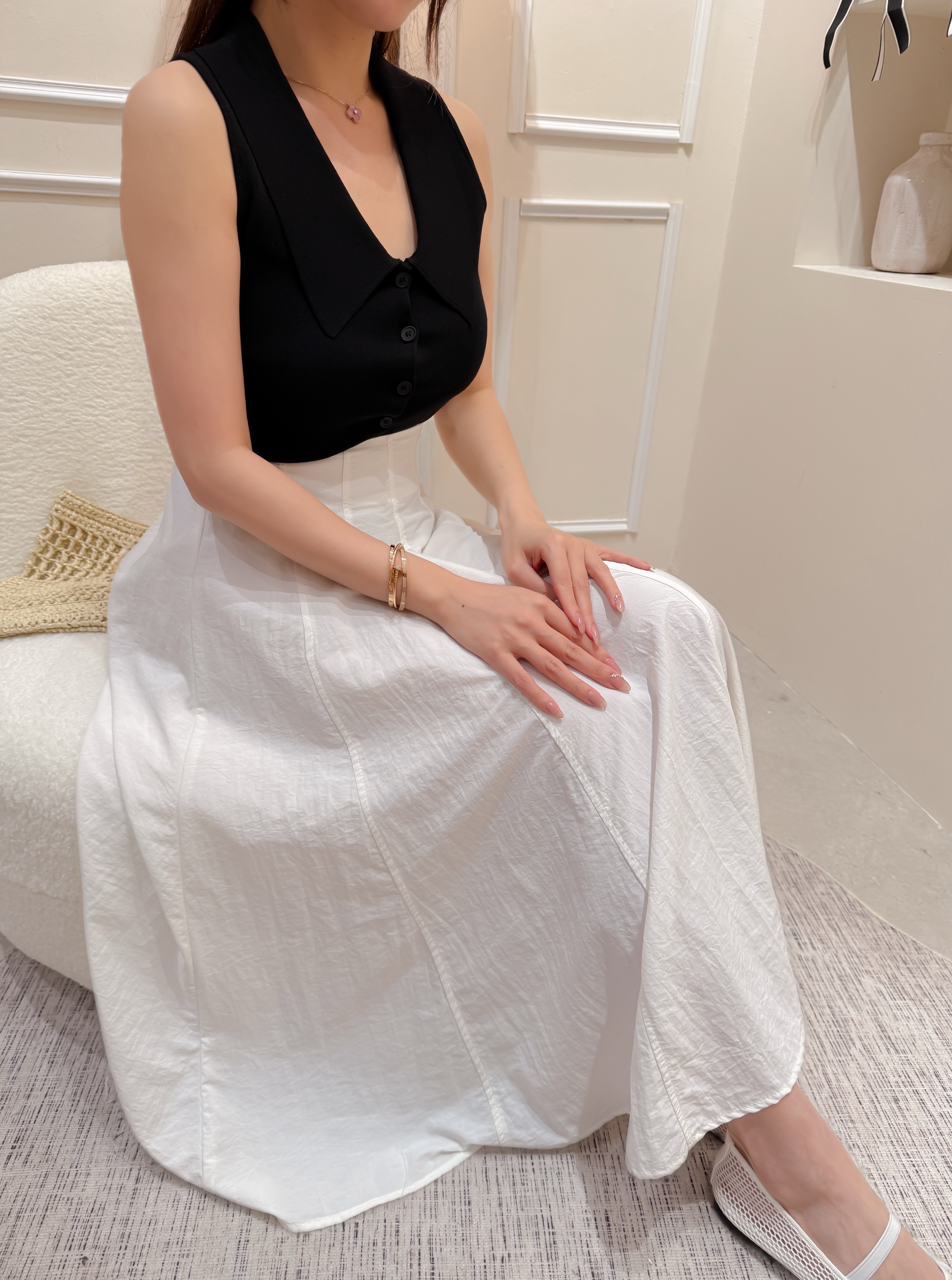 ♥︎法式氣質Polo上衣