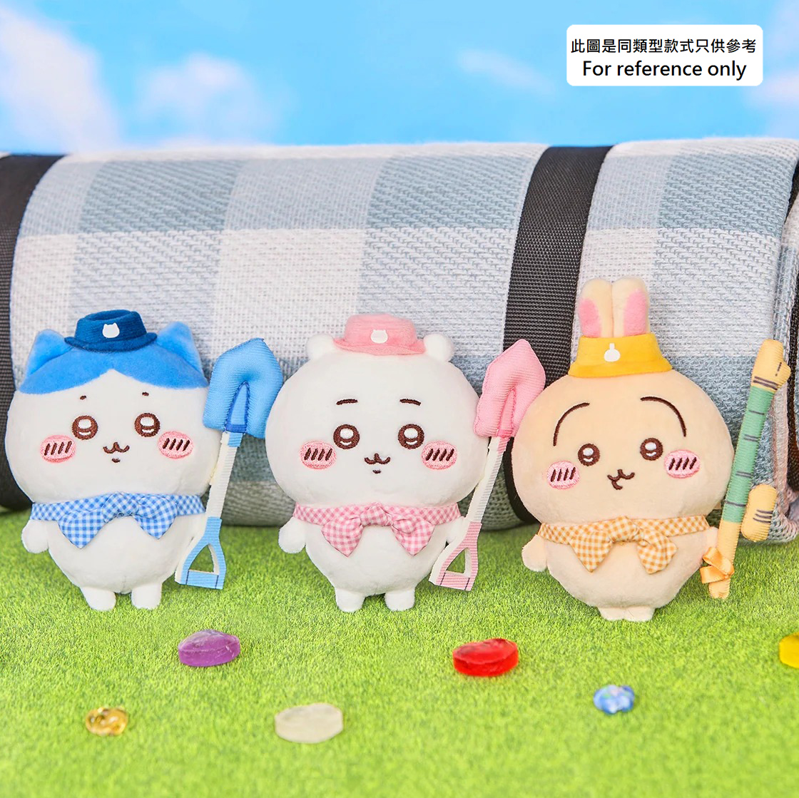 現貨｜ちいかわ Chiikawa Pocket 小八 Hachiware 野餐 日版 毛公仔 吊飾 掛件 (384816)
