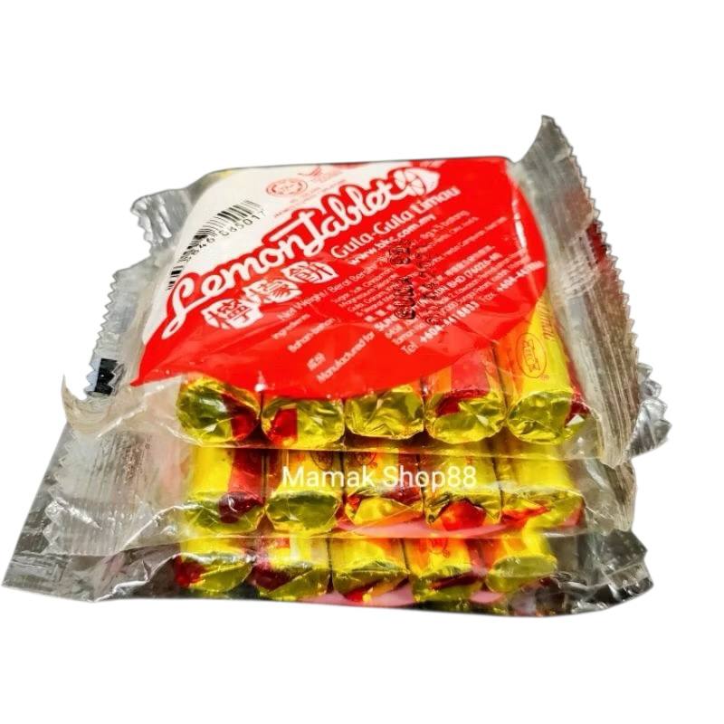 Lemon Tablet Asam Candy Gula-Gula Limau 5batang x 8g