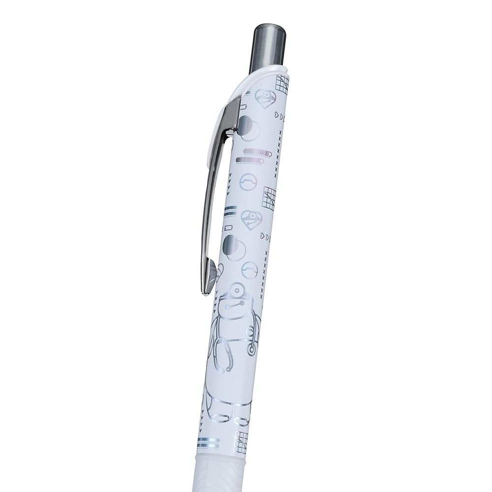 現貨｜【日本 Disney Store 限定】Baymax 大英雄聯盟 日本製 Pentel EnerGel 0.5mm 黑色 啫喱筆 209022