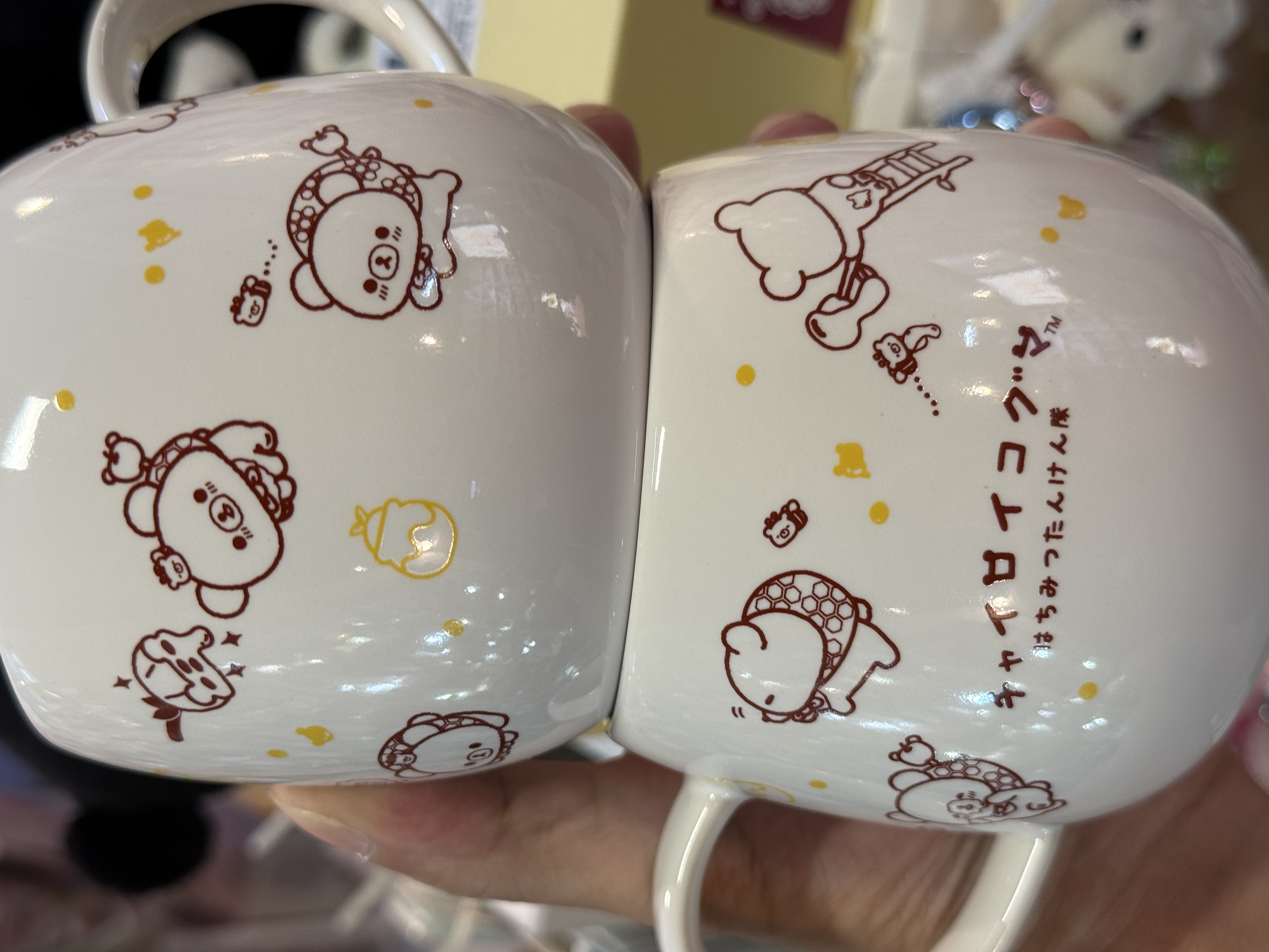 《現貨》全新日本專店限定 小熊10週年紀念陶瓷杯