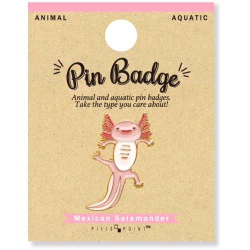 Animal Pin Badge - Axolotl
