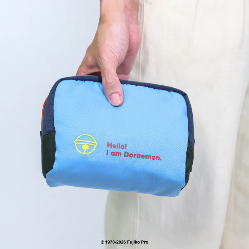 [訂購] 多啦A夢化妝袋 拉鏈袋 Pouch 旅行 生活｜Doraemon化妝袋