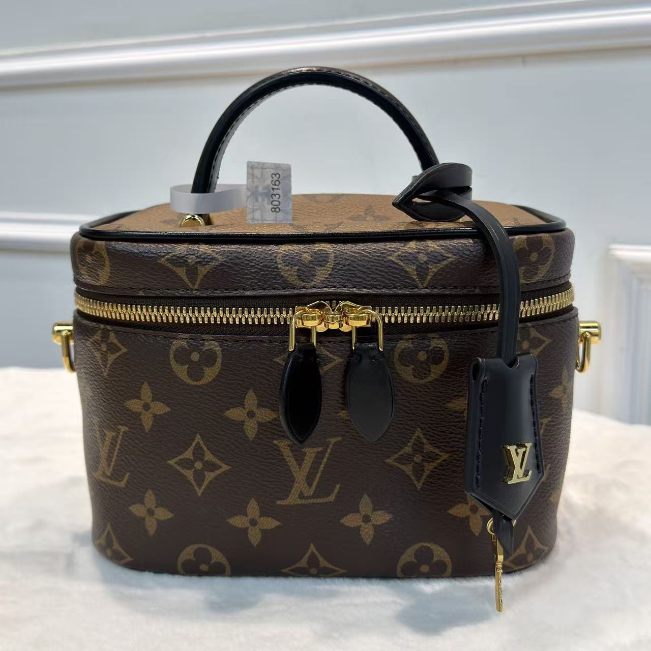 經典老花棕色LV Vanity化妝盒 小號