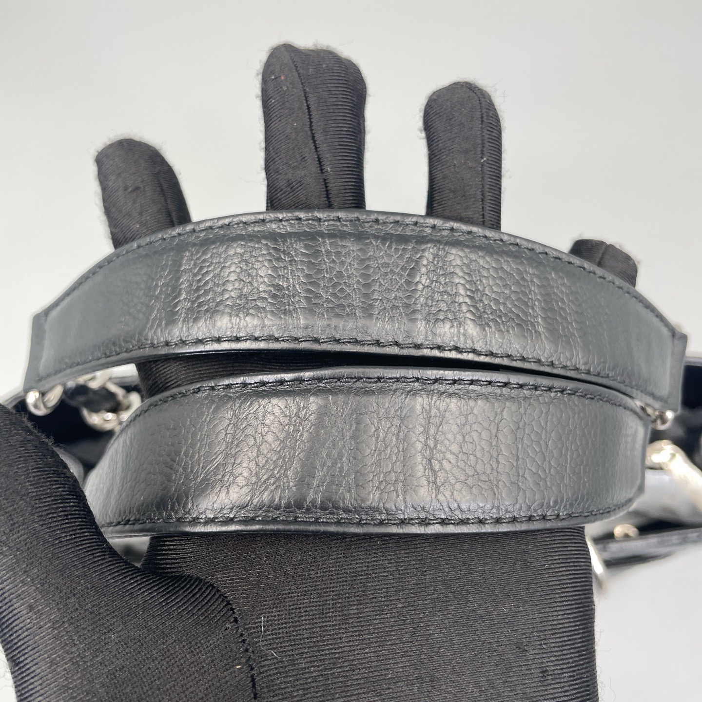 【預訂貨品】Chanel 黑金Gst荔枝紋牛tote bag