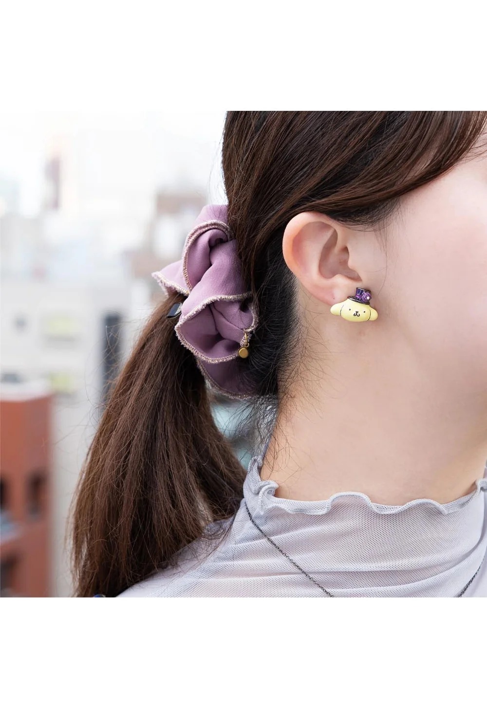 🎀【預訂】Anna Sui x Pompompurin Jewellery 耳環夾款
