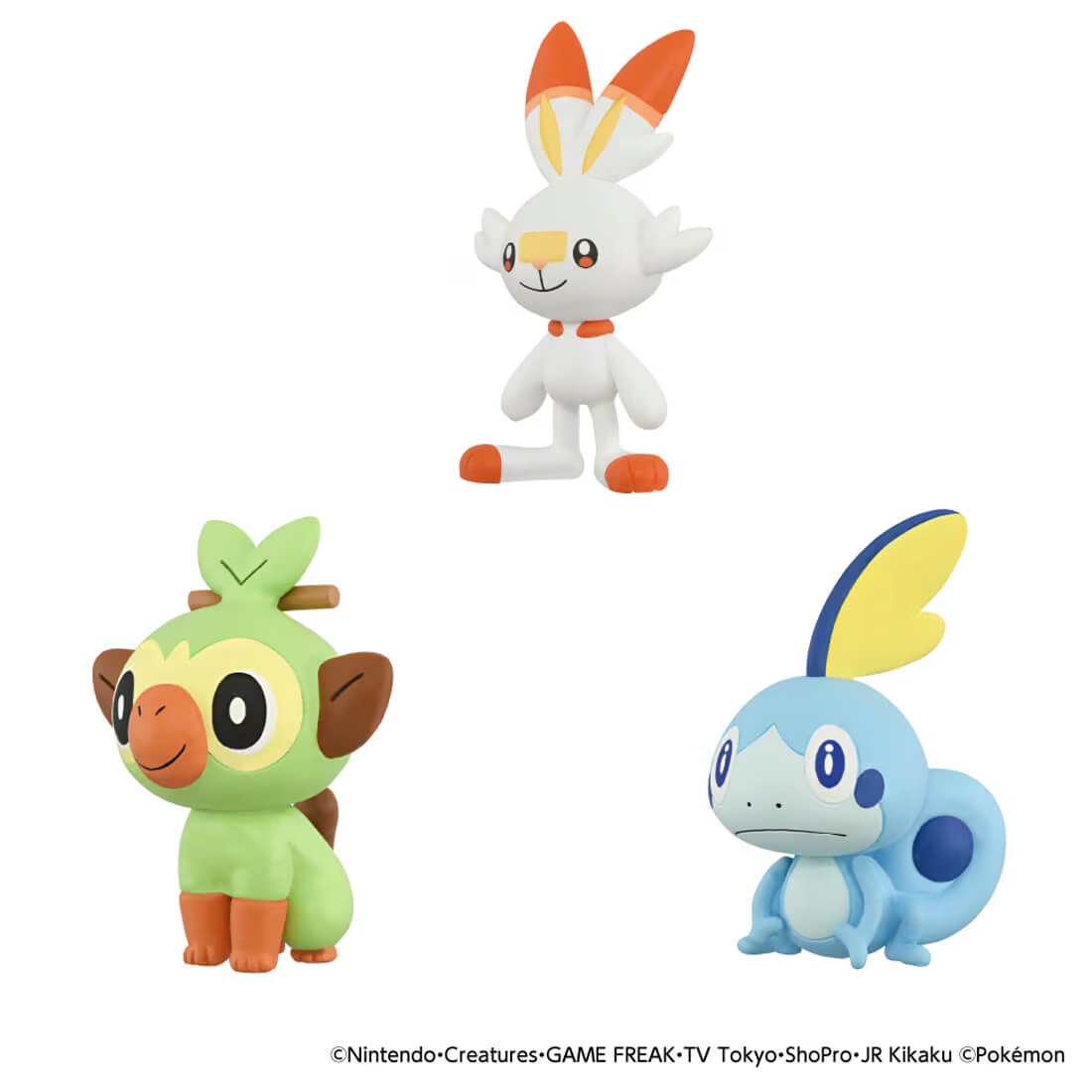 寶可夢 30週年 Moncolle 旅途系列 伽勒爾地區三隻套裝 Pokemon 30th Anniversary Moncolle Journey Galar Region (Set of 3 Pieces) MISC-1665