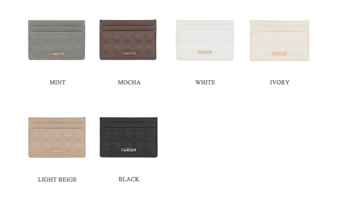 🇰🇷韓國Carlyn Minute Quilting Wallet 