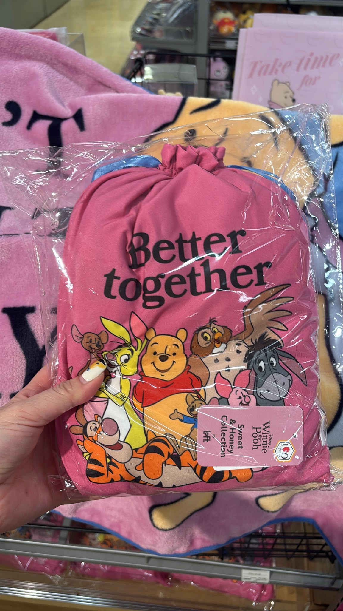 winnie pooh 毛氈