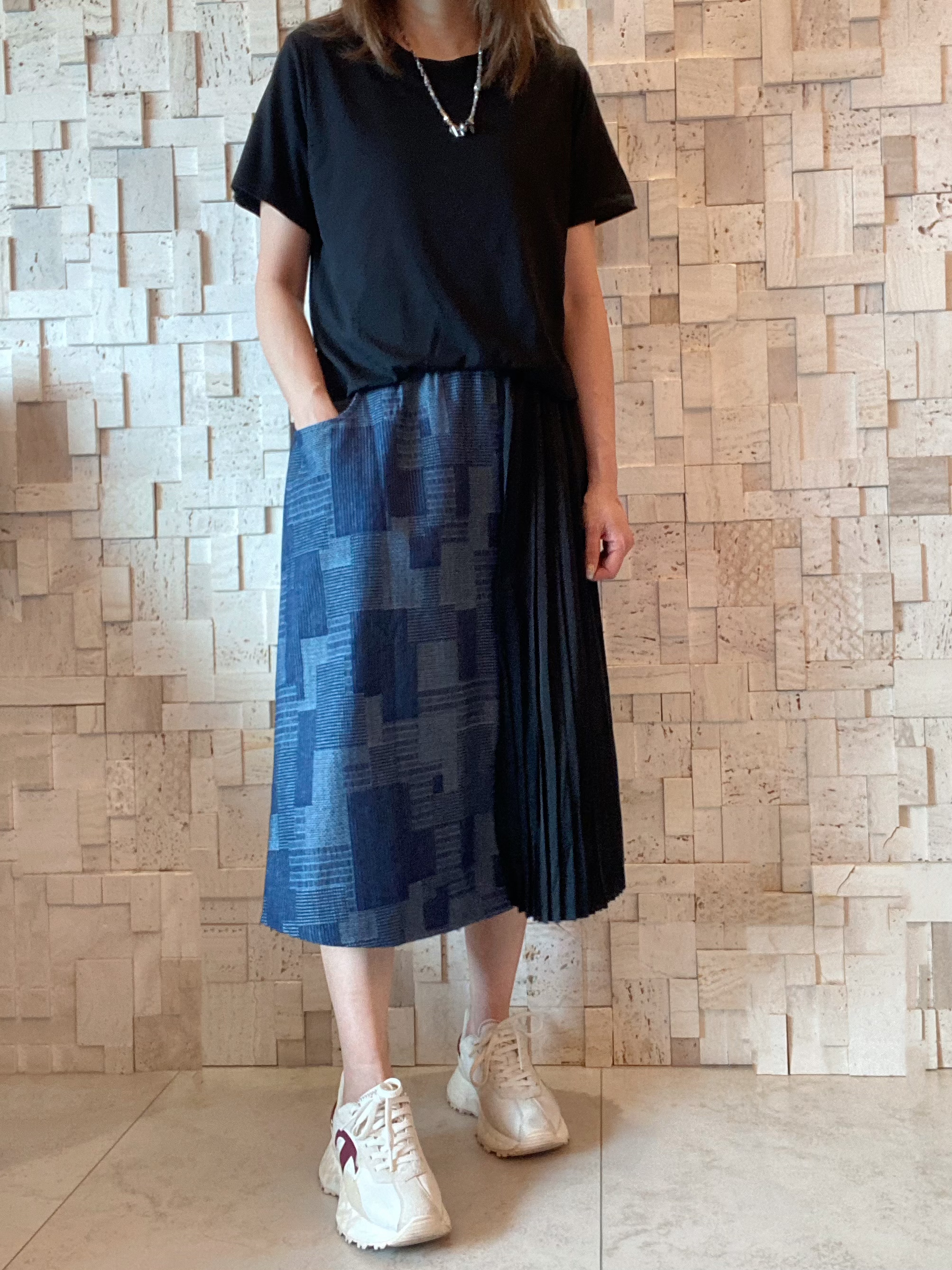 S00352 棉料拼布不對稱Op ✨