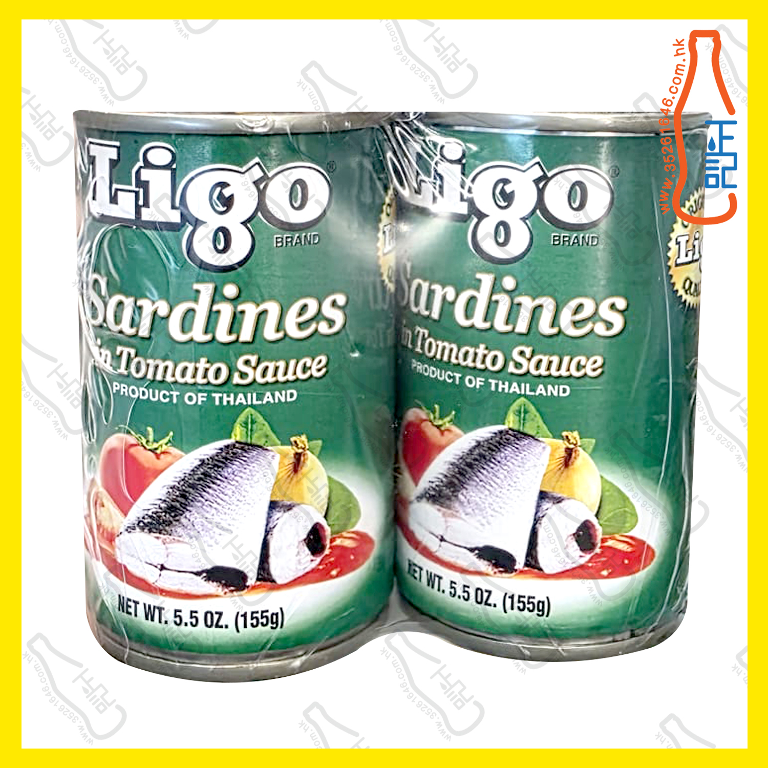 ==力高牌 茄汁沙甸魚 4罐裝 155g /份