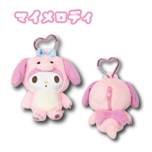 🌸 【預訂】sanrio 恐龍造型 公仔 Pouch