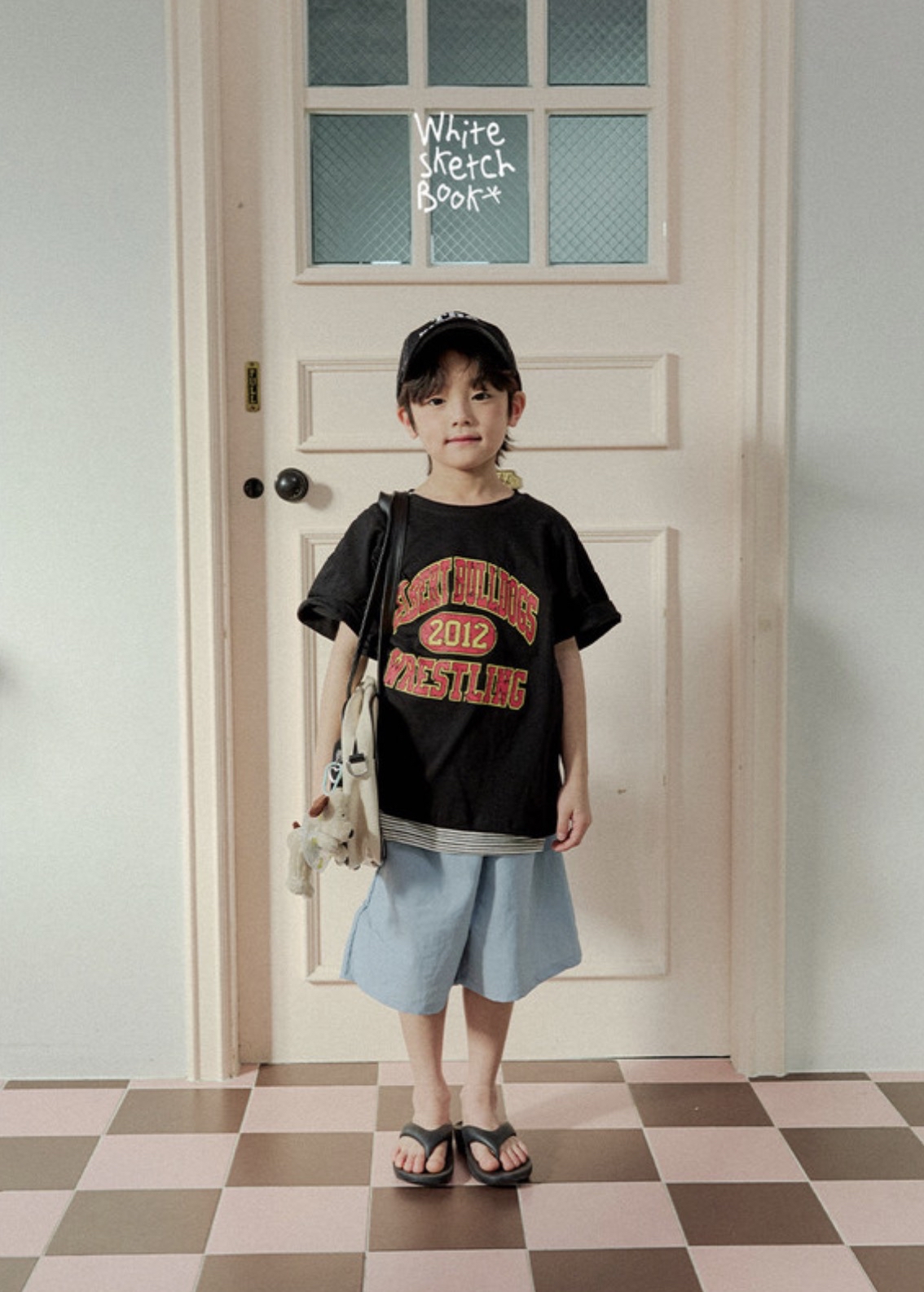 🇰🇷WhiteSketchBook tee