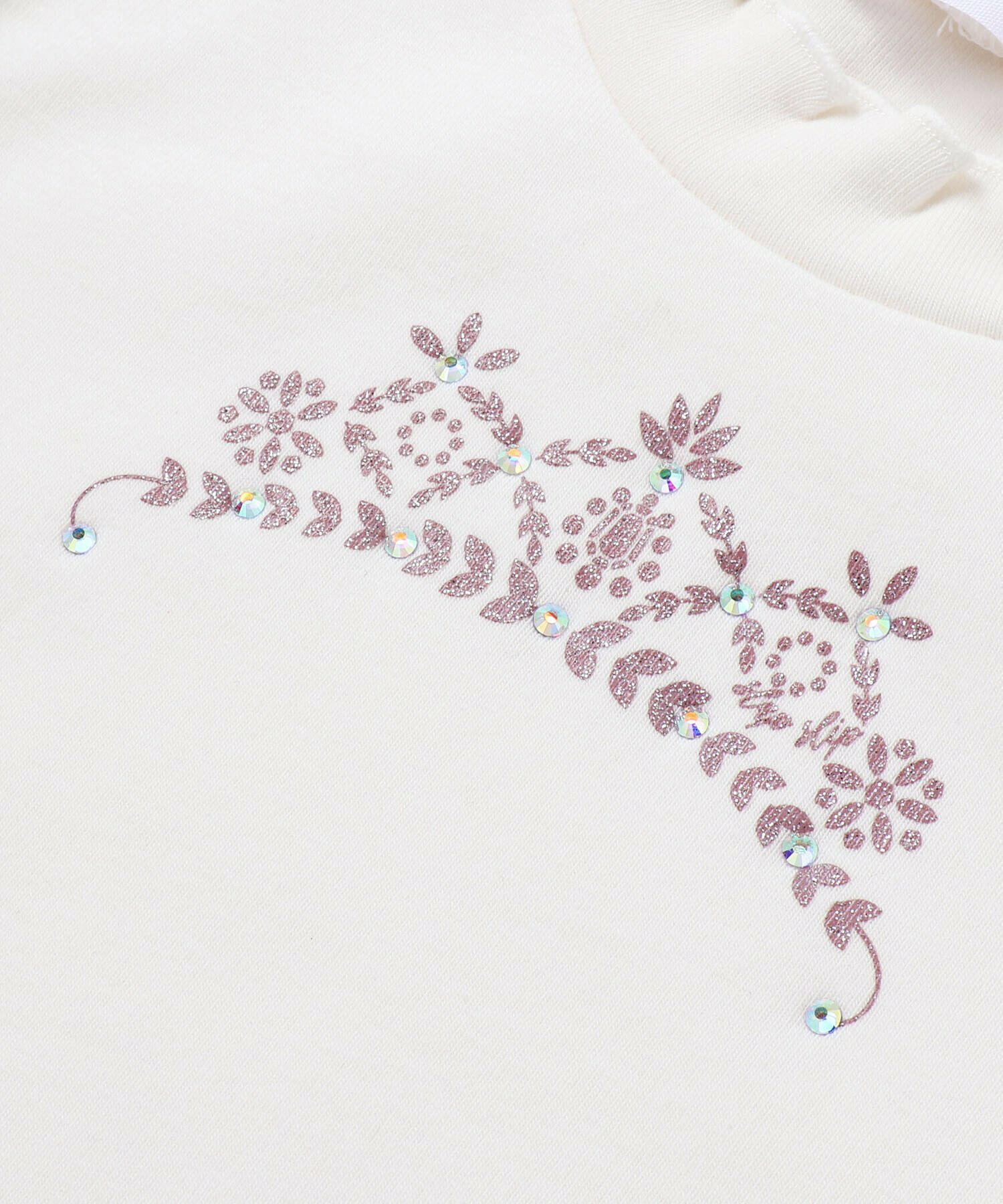 🆕【⭐訂購⭐】 🇯🇵日本直送 🌀閃亮圖案長袖Tee+毛絨吊帶裙 套裝［2款選］ 🌀[ELBA-0190][260305]