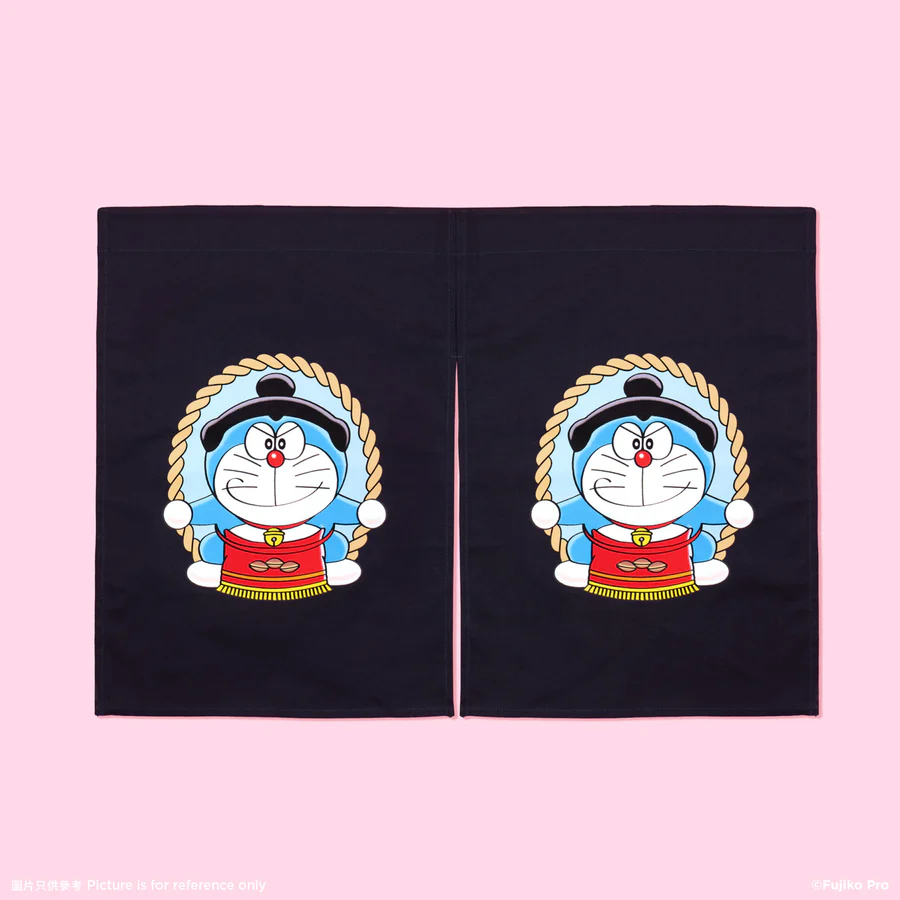 [預購] 多啦A夢櫻花限定 門簾 相撲手 Doraemon