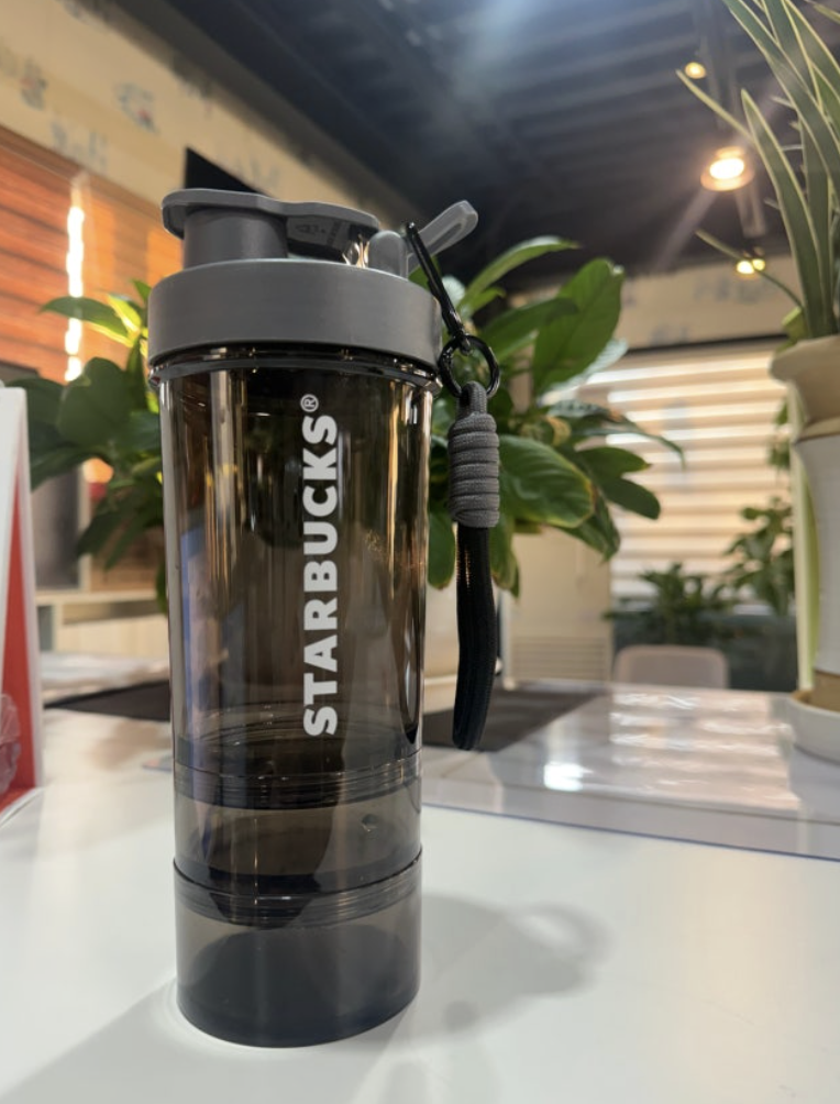健身必備｜韓國 Starbucks 星巴克 專業運動 搖搖杯 886ml｜Shaker Bottle 