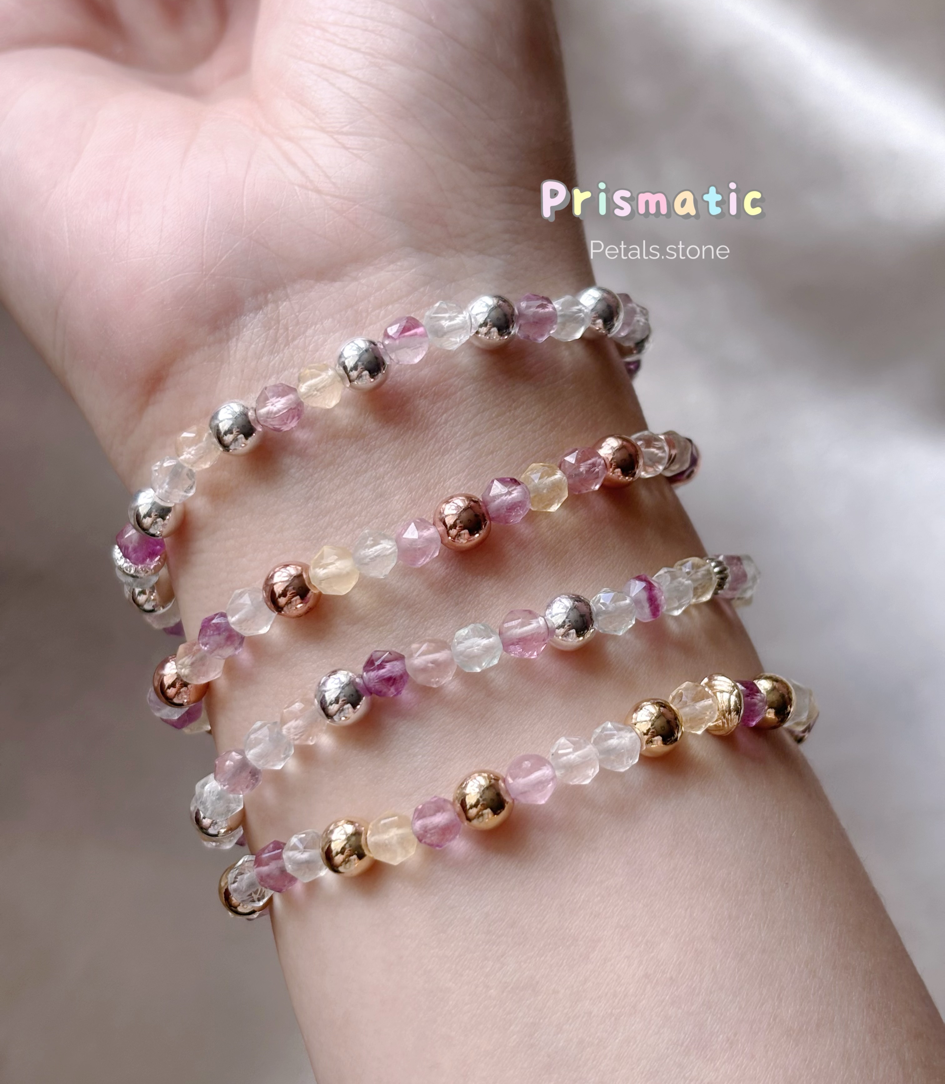 🌈Prismatic | 彩螢石 檸檬黃晶