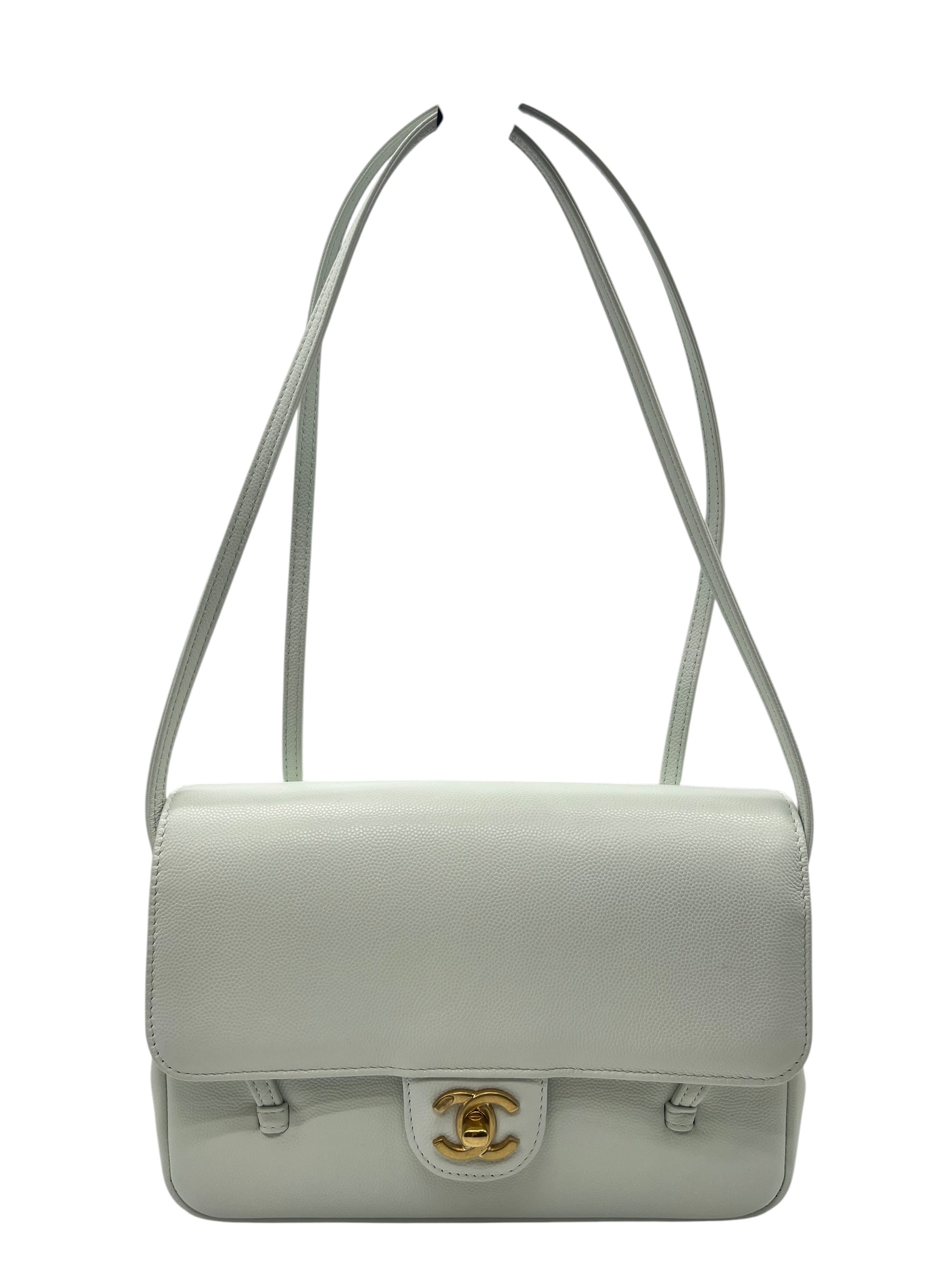 Pre-Owned CHANEL Preppy Coco Flap Bag / Product Code: 061405