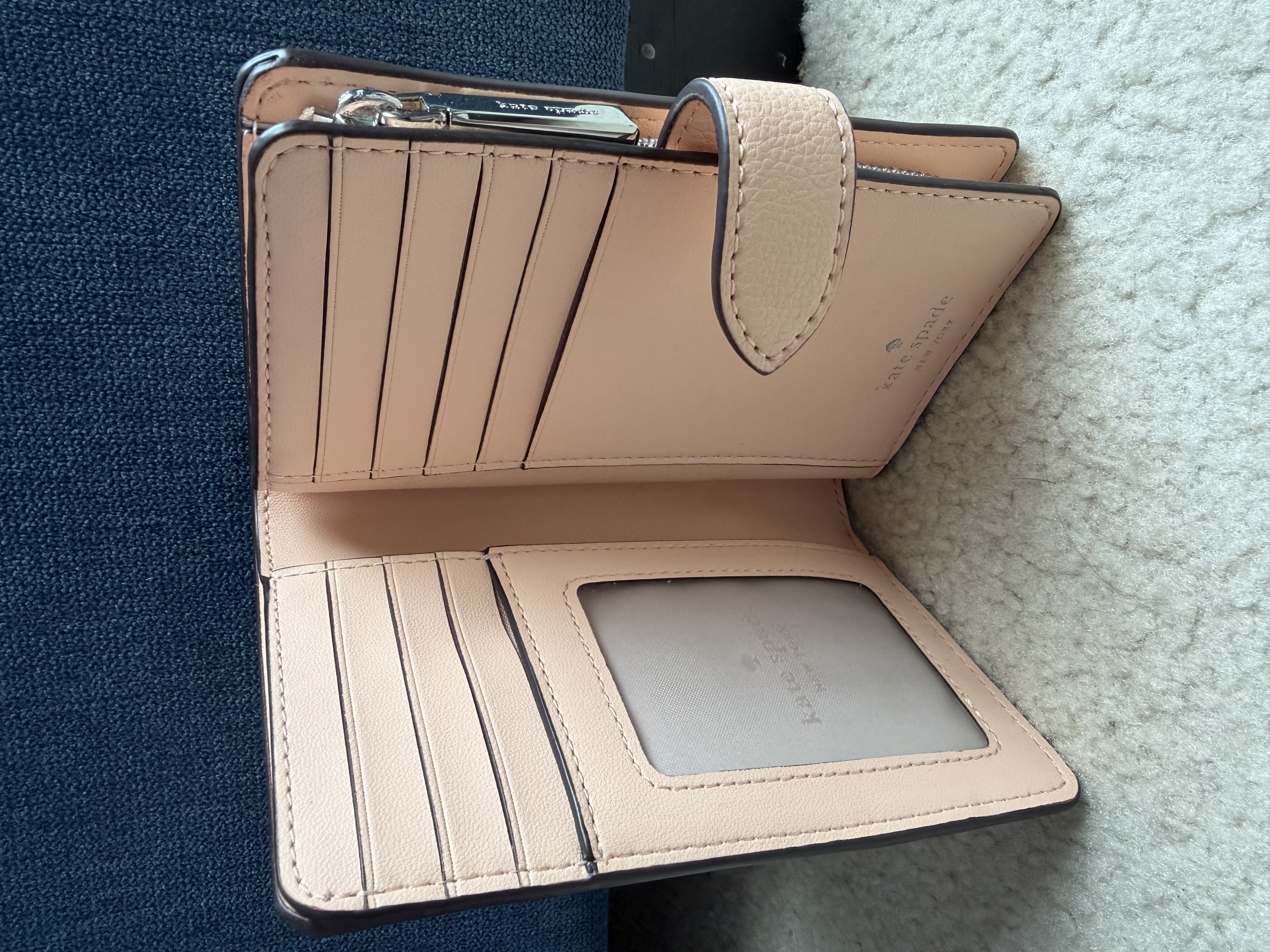 Kate Spade 花卉圖案中型雙折式錢包 