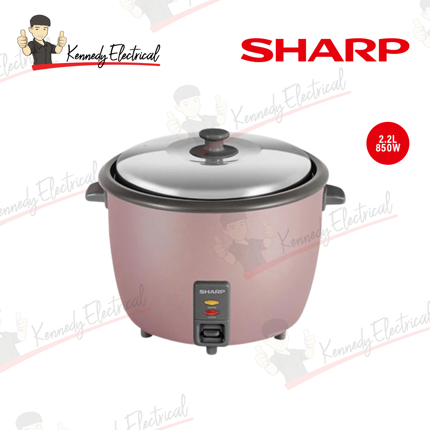 Sharp 2.2L Conventional Rice Cooker (KSH228SPK)