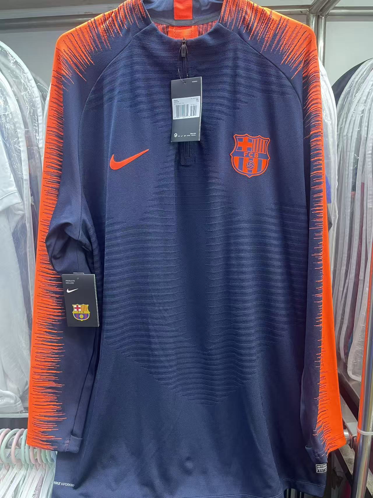 2018-19 Barcelona VAPORKNIT Authentic Training Top "BNWT"