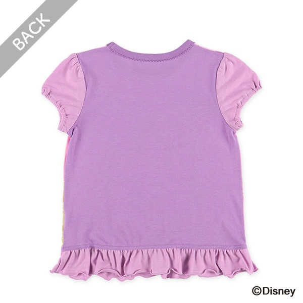 🇯🇵預訂 日本直送🇯🇵清爽材質長髮公主印花荷葉邊短袖家居服上下套裝