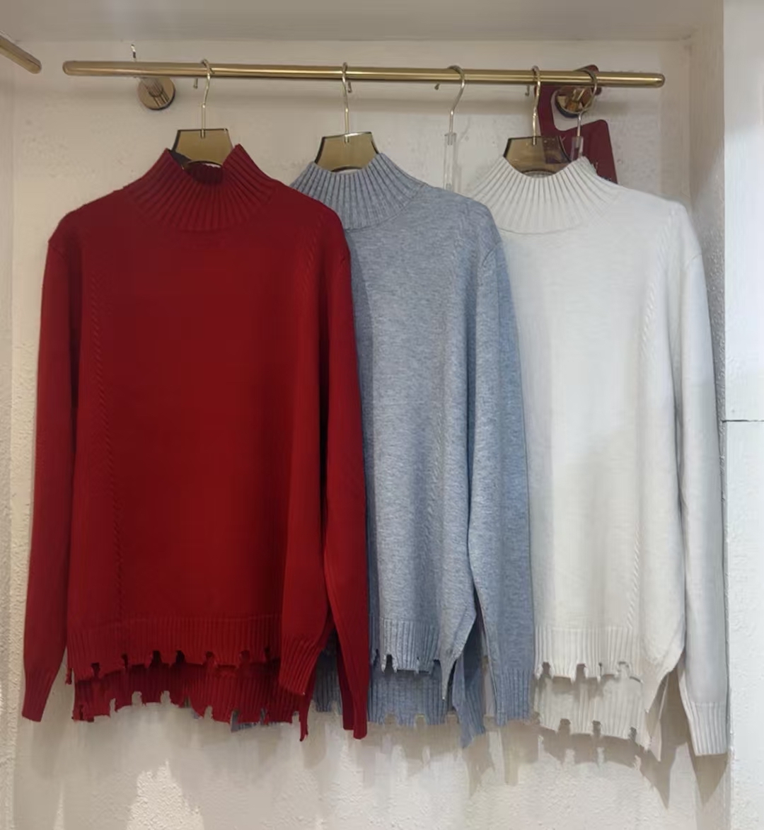 凹凸腳滑針織冷Top 