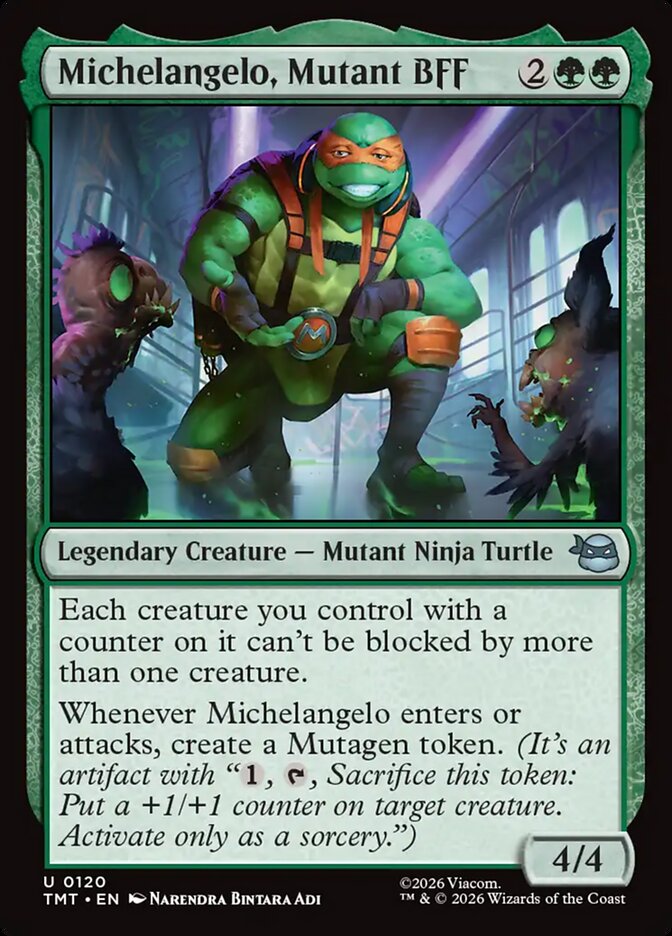 Michelangelo, Mutant BFF [TMT-120] [EN]