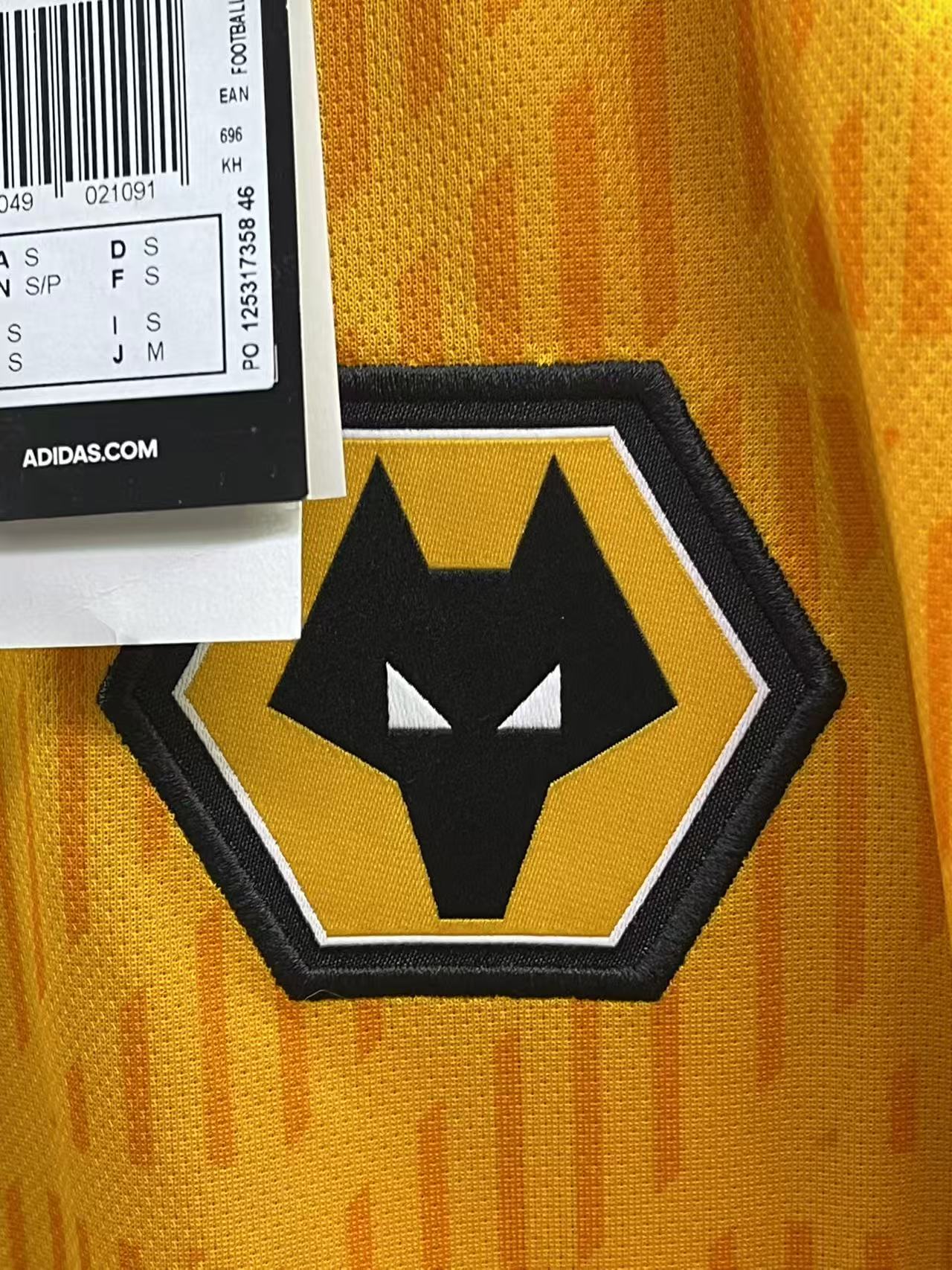 2020-21 Wolverhampton Wanderers Home Shirt "BNWT"