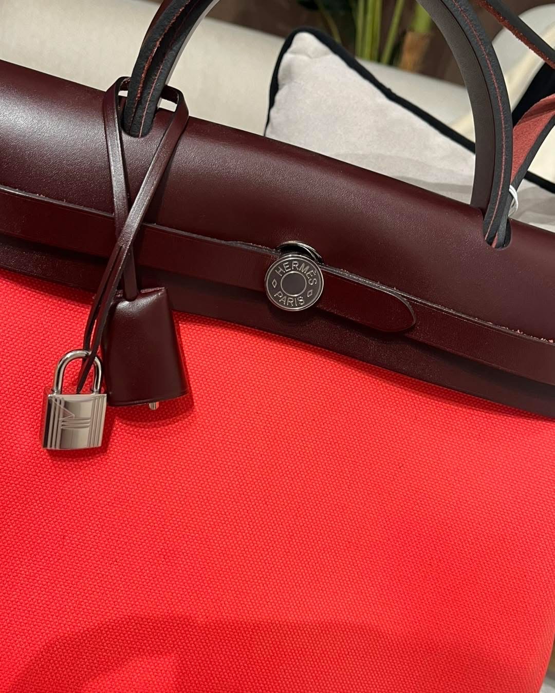 未使用品 Hermes herbag 31,STAMP B 100%Authentic, Unused ✨ ✅KEY LOCK ✅pouch ✅dust bag